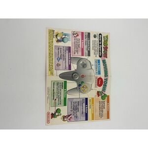 Nintendo 64 N64 Yoshi's Story Insert Manual